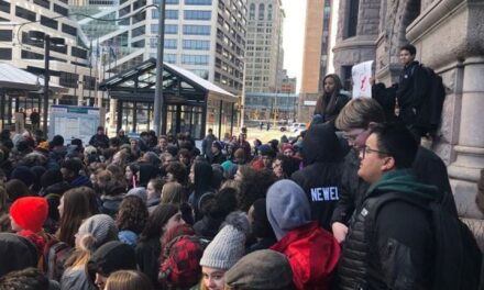 Minneapolis students protest gun violence in wake of Florida school shooting