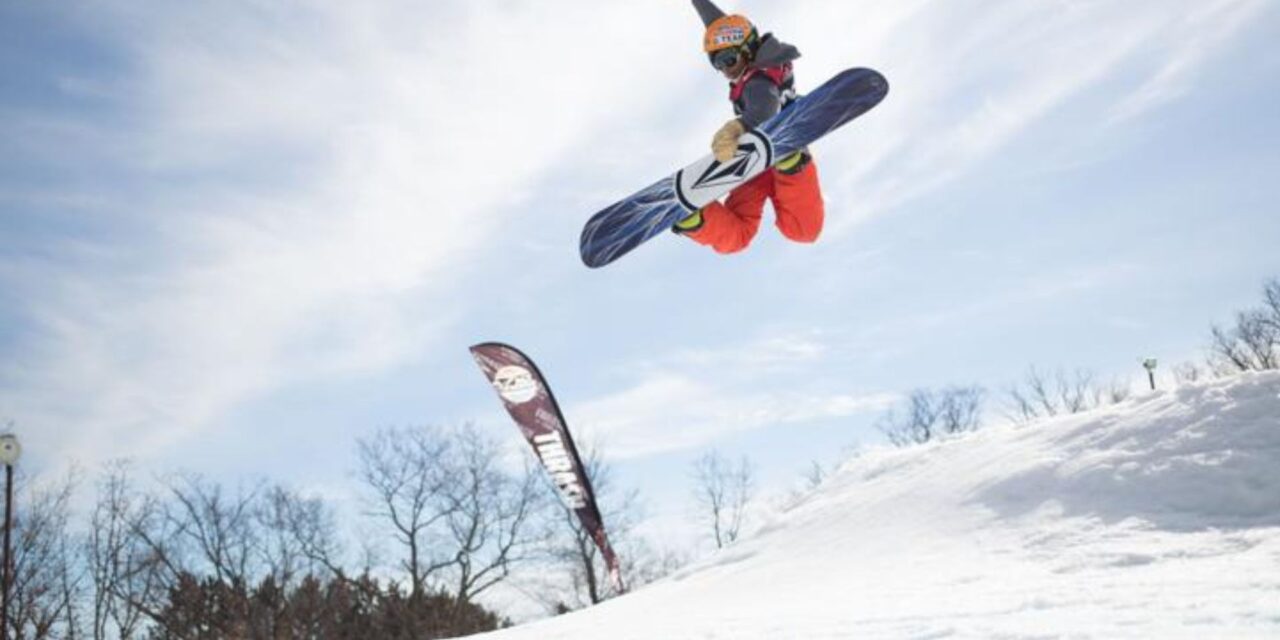 Aten-Wa Theba is flying past the competition in snowboarding