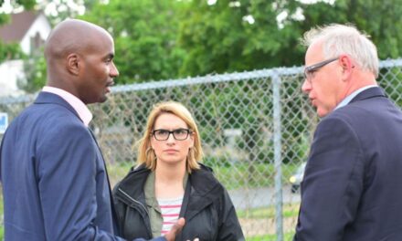 Walz, Flanagan tour North Minneapolis job training facility