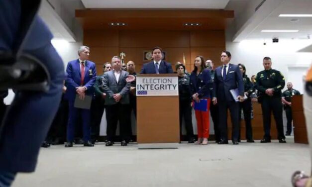 Gov. Ron Desantis’s racist “Election Integrity” crusade
