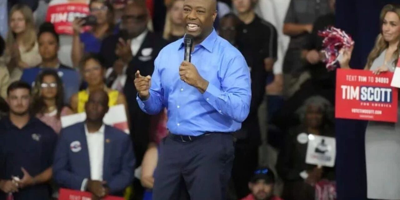 Black MAGA Tim Scott enters the 2024 presidential race