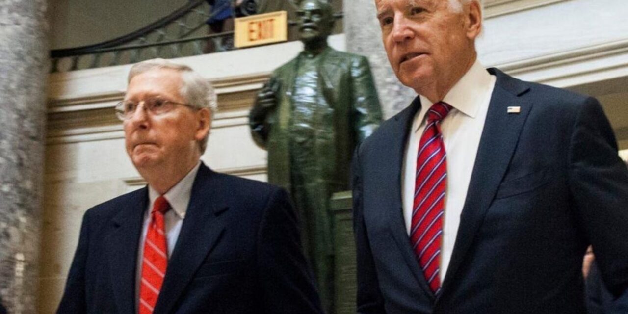 President Biden’s genuine concern about Sen. McConnell’s “Frozen” moment