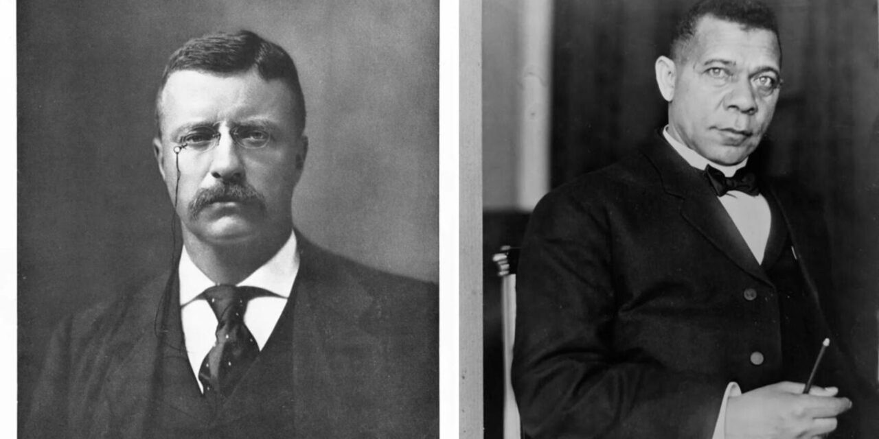 Booker T. Washington’s controversial dinner with President Teddy Roosevelt