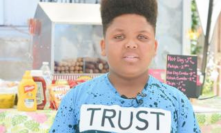 Young entrepreneur’s hot dog stand gains national attention