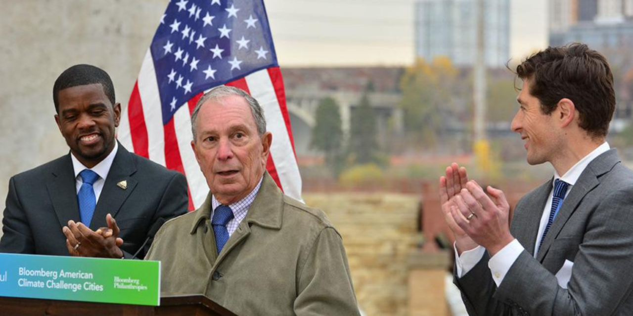 Bloomberg awards Minneapolis, St. Paul get $2.5 million each: Fighting climate change