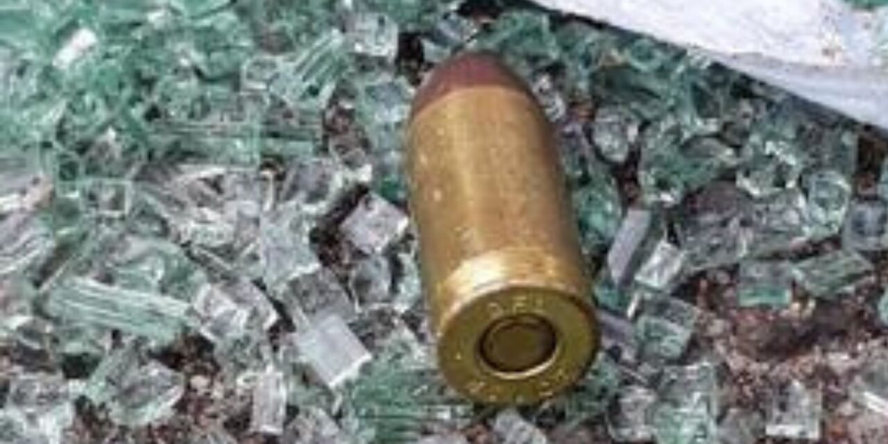 There’s a .45 caliber bullet on my desk
