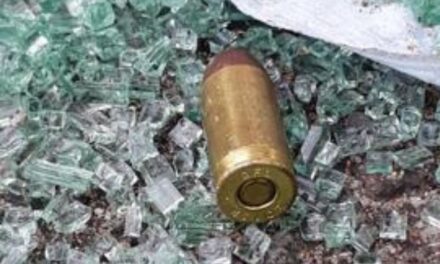 There’s a .45 caliber bullet on my desk